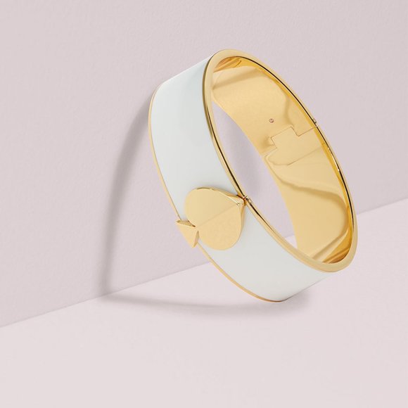 NWT Best Valentine gift Kate Spade New York Women's Heritage Spade Bangle - Picture 2 of 5